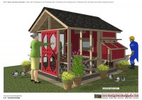 M114 - Chicken Coop Plans Construction - Chicken Coop Design - How To Build A Chicken Coop_06